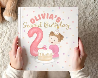 Gepersonaliseerde verhalenboek 2e verjaardag | Aangepast aandenkencadeau