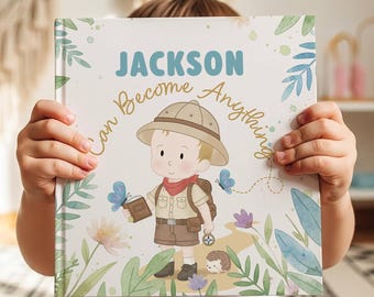 Gepersonaliseerd kinderboek - You Can Be Anything, aangepaste naam