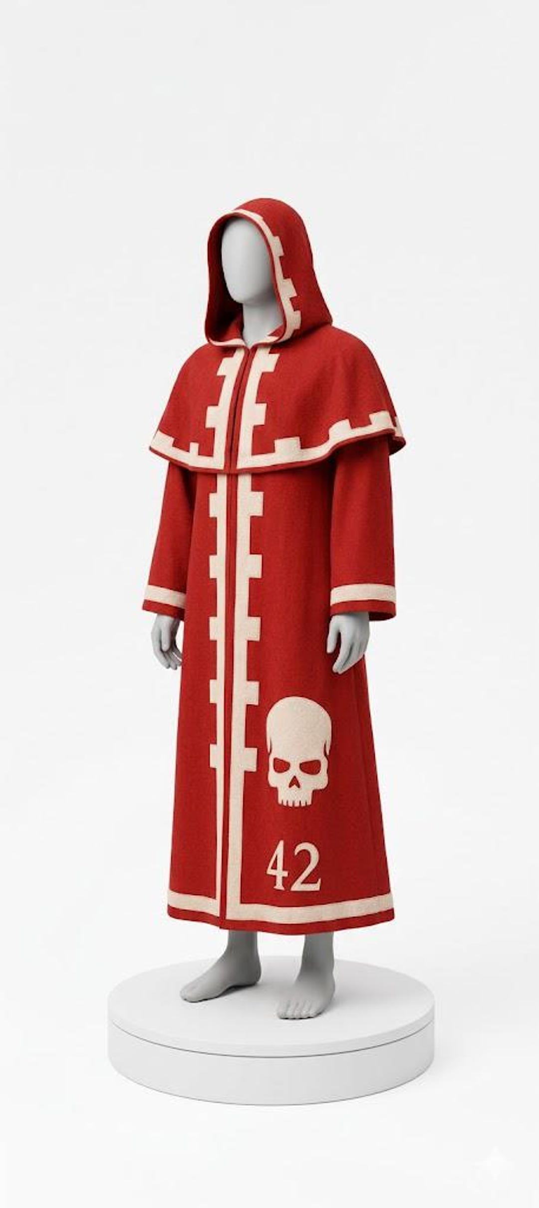 Inspired by Tech Priest Robe Cosplay {adeptus Mechanicus Outfit ...