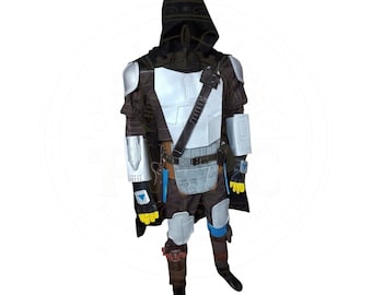 Mandalorian Beskar Armor Cosplay Set  Full Body Star Warrior Costume  Premium Armor OutFit For Comic Con