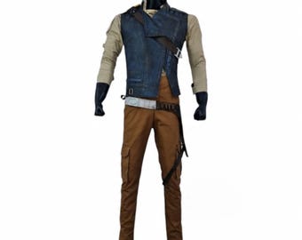 Cal kestis Jedi survivor costume | Star Wars Shirt Pant and Holster | Comic Con & Halloween.