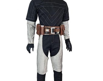 Paz Vizsla Inspired Suit with Leather belt Heavy Infantry Suit