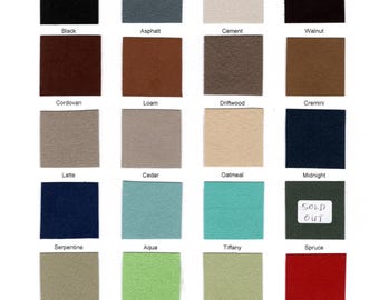 Silky Sensuede - 3 pieces of 12" x 9"