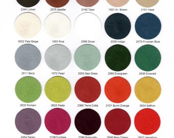 Sensuede 12" x 18"- Choose from 75 colors.