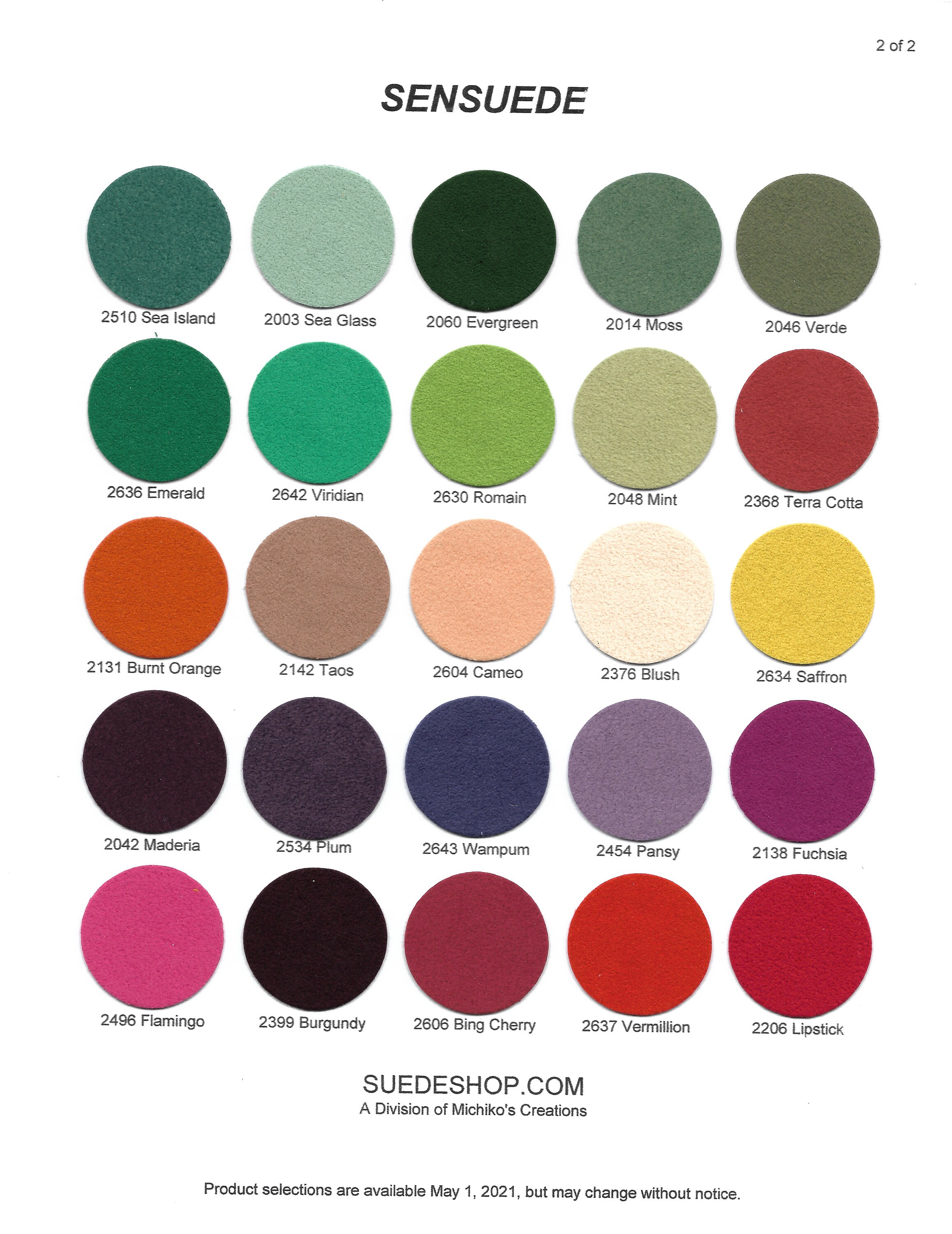 Three pieces of Sensuede 12" x 9"- Choose from 50 colors