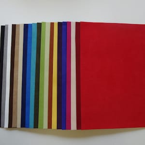 Ultrasuede Soft (20 pieces 9&quot;x6&quot;) Bonus- 10 pieces of mini sampler.