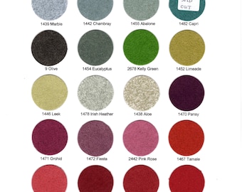 Flannelsuede 12" x 18". Choose from beautiful 39 colors.