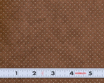 50% Off Yardage Sale - Ultrasuede ST Perforated - Brown