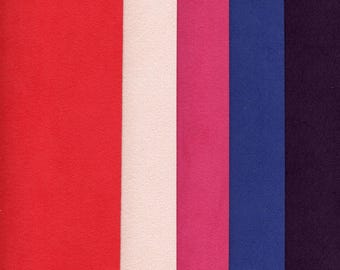 Ultrasuede ST - 5 pieces of 9" x 6".