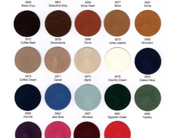 Ultrasuede Soft 12" x 18"- Choose from 24 colors