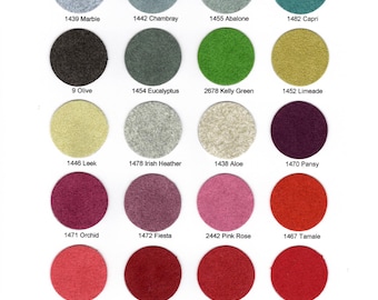 Flannelsuede 12" x 18". Choose from beautiful 40 colors.