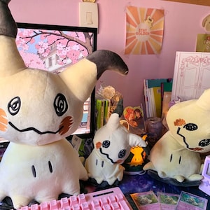 Mimikyu Pokemon Plush XL | 3 Sizes | Super Soft Velvet