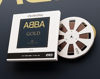 "ABBA Gold Greatest Hits - 4-Spur-7,5 IPS 7 ""Open Reel-to-Reel Tape"""