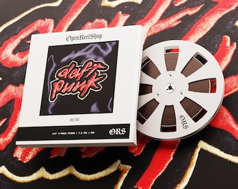 Daft Punk Homework - 4-Spur-7,5 IPS 7 ""Open Reel to Reel Tape""."