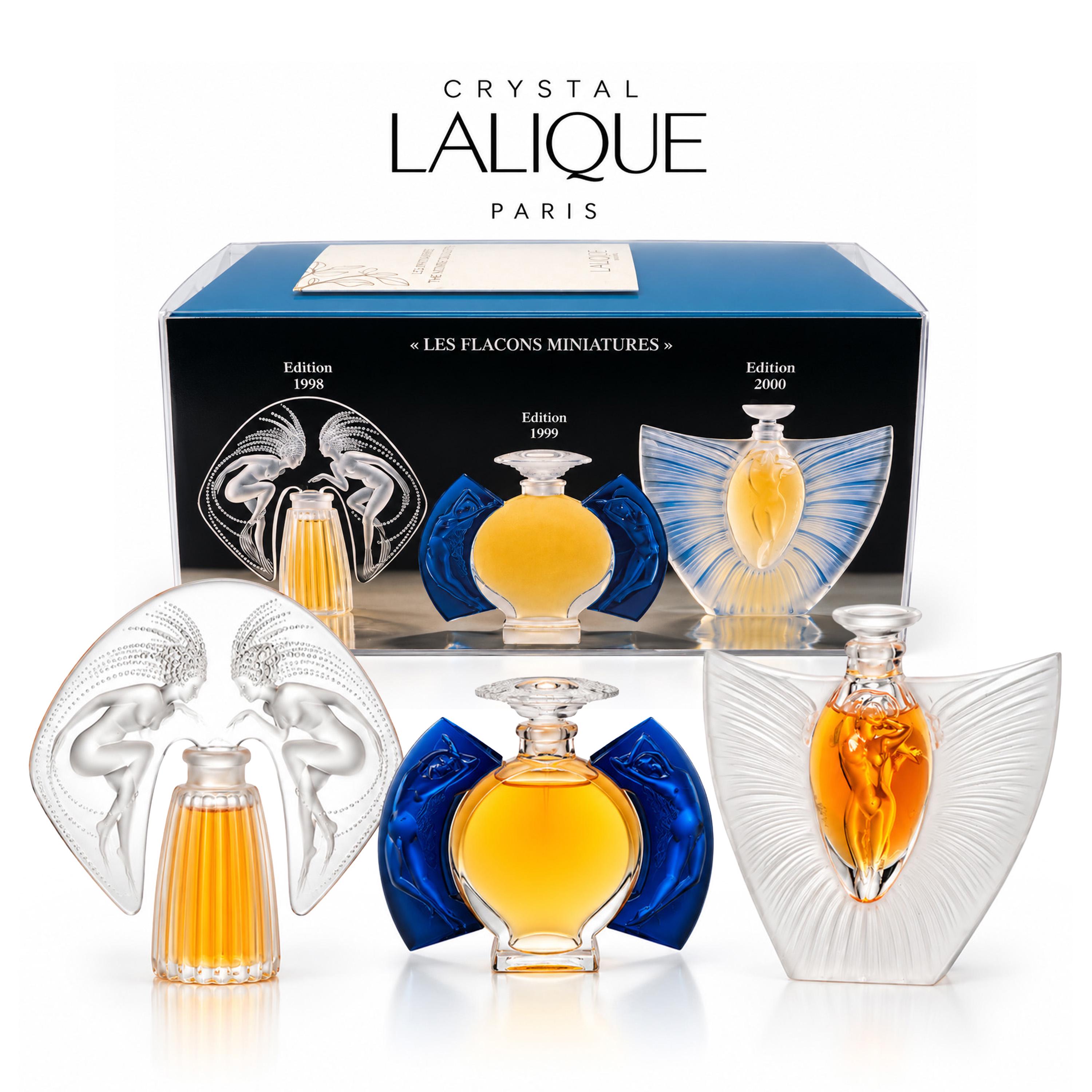 Lalique Miniature Perfume Set - Etsy