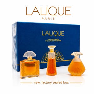 Lalique Miniature Perfume Set - Etsy