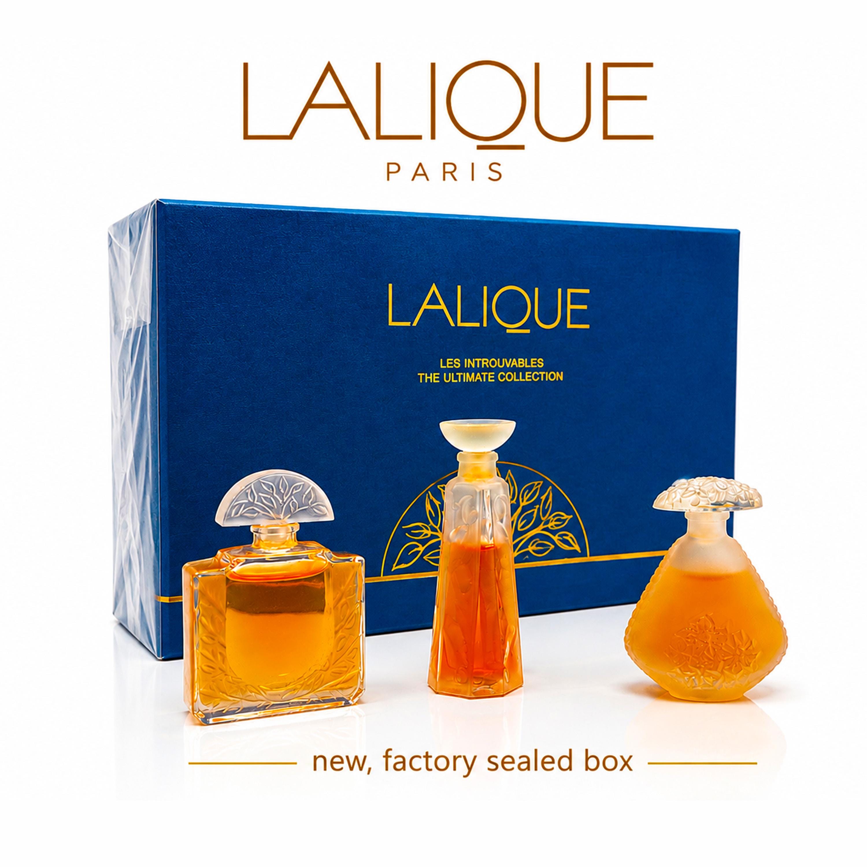 Lalique Miniature Perfume Set - Etsy