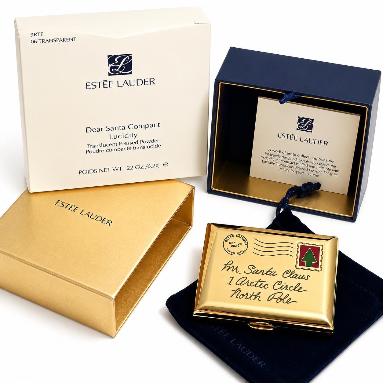 Estee Lauder Pressed Powder Compact Boxed - Etsy