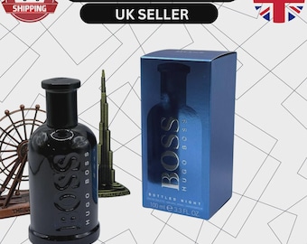Boss Bottled Night by Hugo Boss Eau de Toilette 100ml – New & Sealed – UK Seller