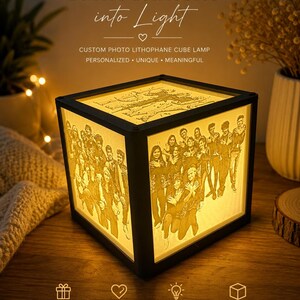 Customised picture Lithophane  - Cubicle