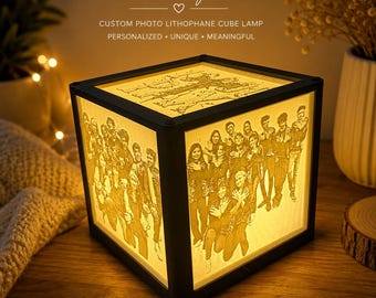 Customized picture Lithophane - Cubicle