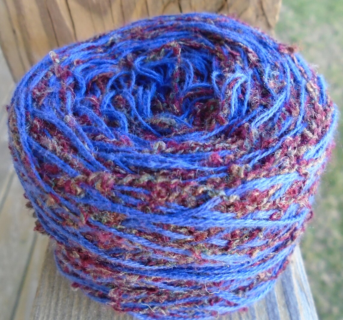 YARN Blended Acrylic Nylon Cotton Boucle Crochet Knitting Mill Etsy