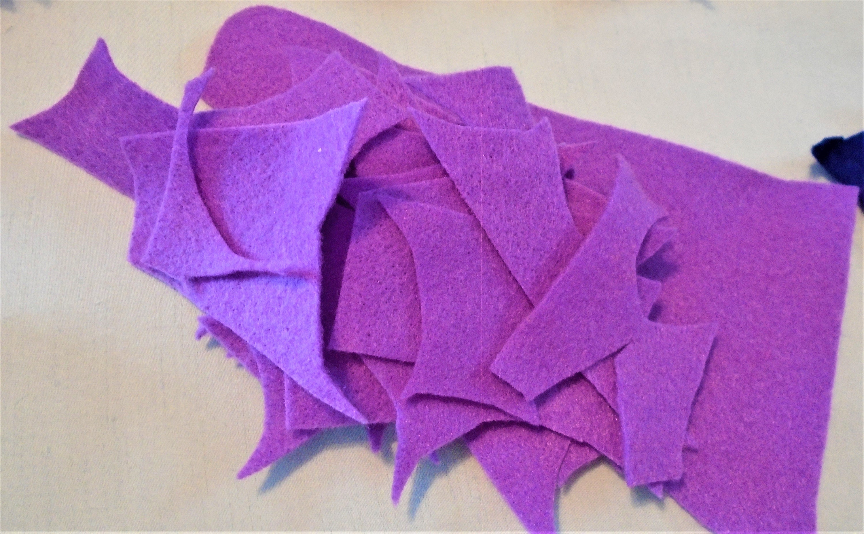 Wool Felt Scrap Pieces1/4 pound Etsy