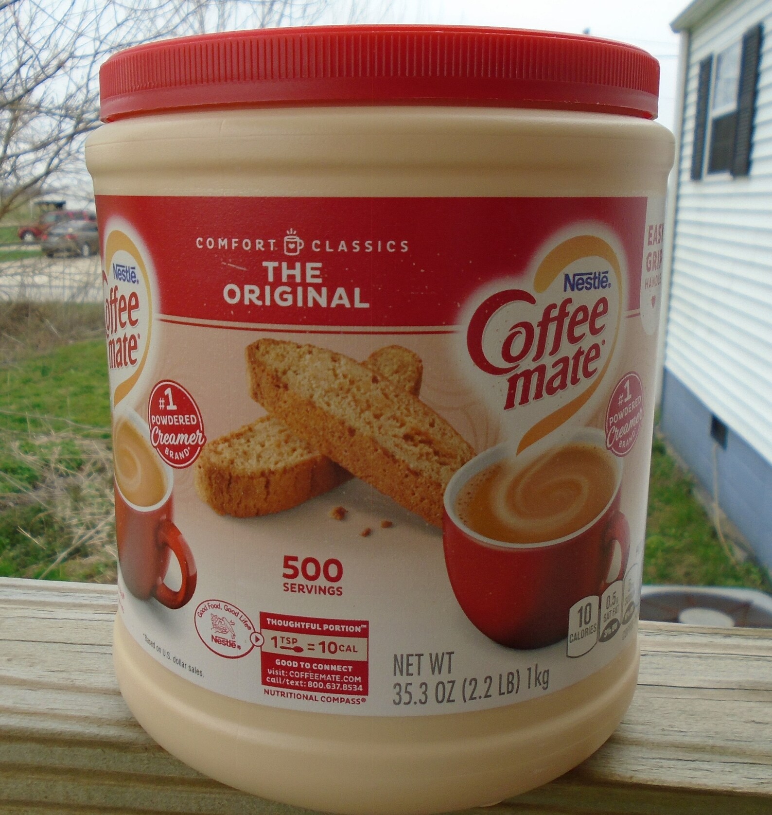 Nestle Coffee Mate Empty Containers With Screwtop Lids, Lot of 3, Storage for Crafts Etsy