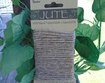 Jute Twin-100 Percent Natural-3 Ply-12 Feet-Brown