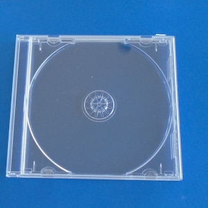 CD Storage Boxes Set Holds 30 CDs In Jewel Cases