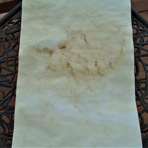 Papel tingido TEA, 8,5" x 6" - papel de diário indesejado - 10 peças - frete grátis