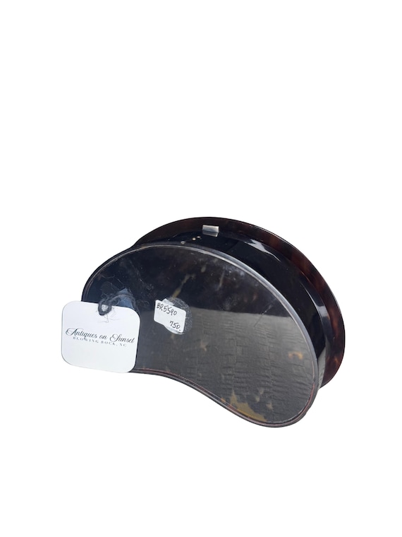 Large Tortoiseshell Bean Vanity Box - image 6