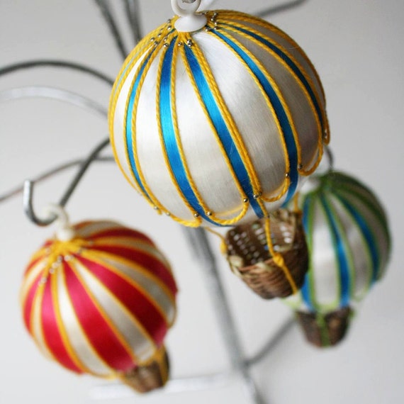 Darling Hot Air Balloon Ornaments