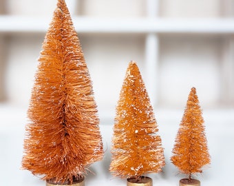 Rust Bottle Brush Tree by Distinguished Flamingo - Single Tree, 3 sizes Available