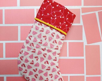 Handmade Christmas Stocking by Distinguished Flamingo