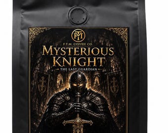 Mysterious Knight Caffè tostato scuro Platano biologico Zucchero caramellato FTM Audace