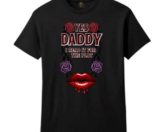 Yes Daddy Read It For Plot Spicy Book Lover Vampire Lips