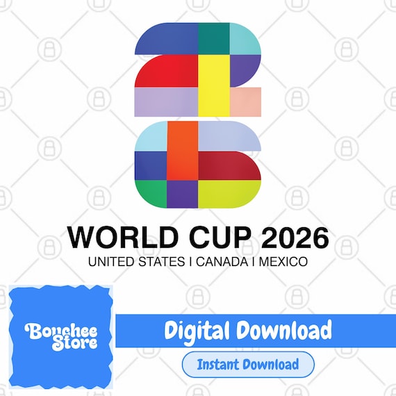 World Cup 2026 Shirt PNG, USA Canada Mexico Soccer Design, Digital Download