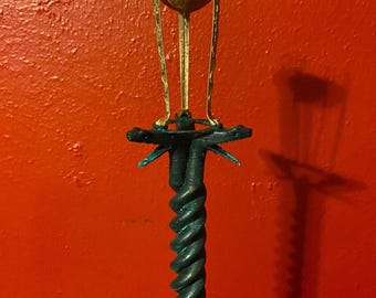 Delphic serpent column/tripod (painted)