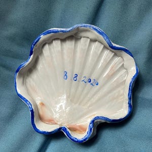 Personalized Shell Trinket Dish
