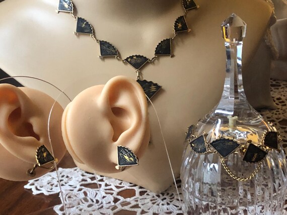 KZ Japanese Kyoto Damascene Parure