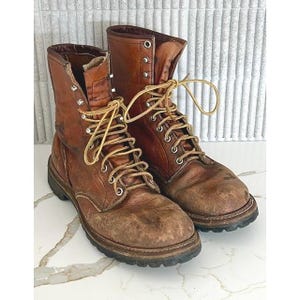 Vintage red wing boots - Etsy 日本