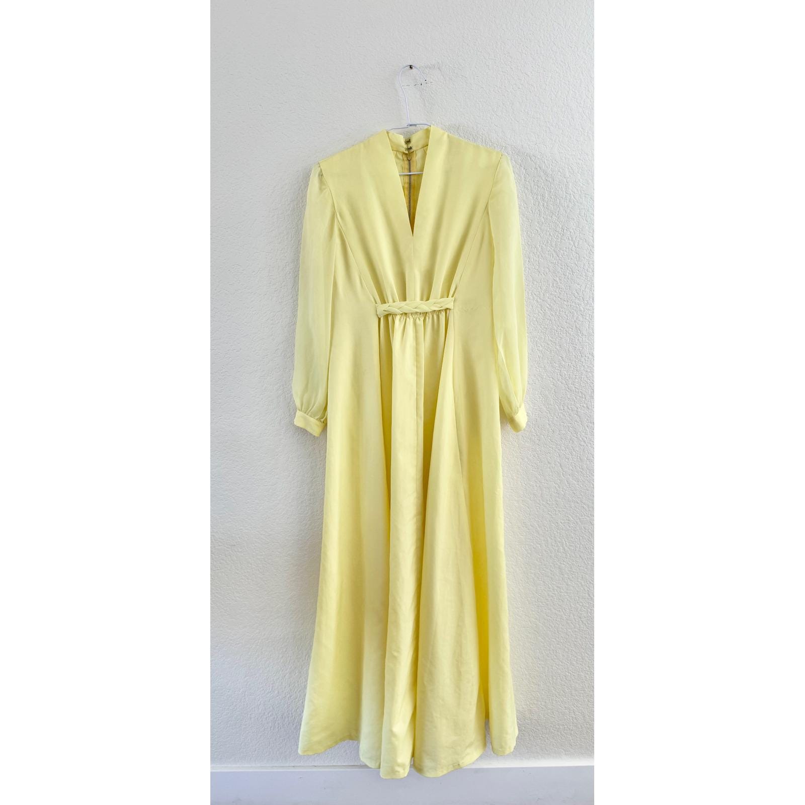 fitted white long sleeve dress White Fitted Long Sleeve Gown