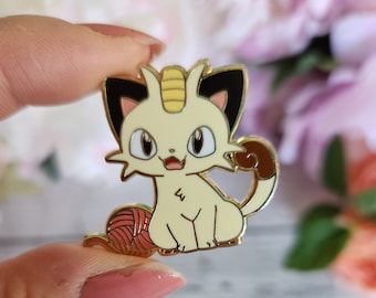 Meowth Enamel Pin