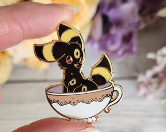 Teacup Umbreon Enamel Pin