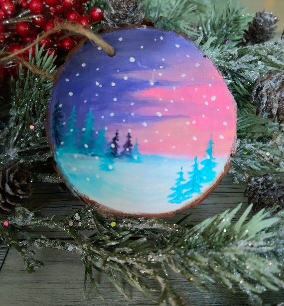 Wood Ornament Painting Ideas