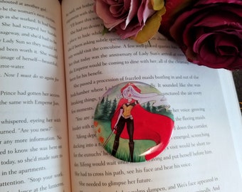 Manon Blackbeak Lapel Pin, Bookish Items