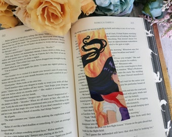 Sailor Mars Bookmark, Sailor Moon Bookmark, Illustrated Manga Bookmark