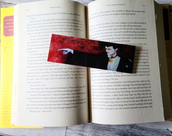Dracula Bookmark, Art Bookmark, 2x6
