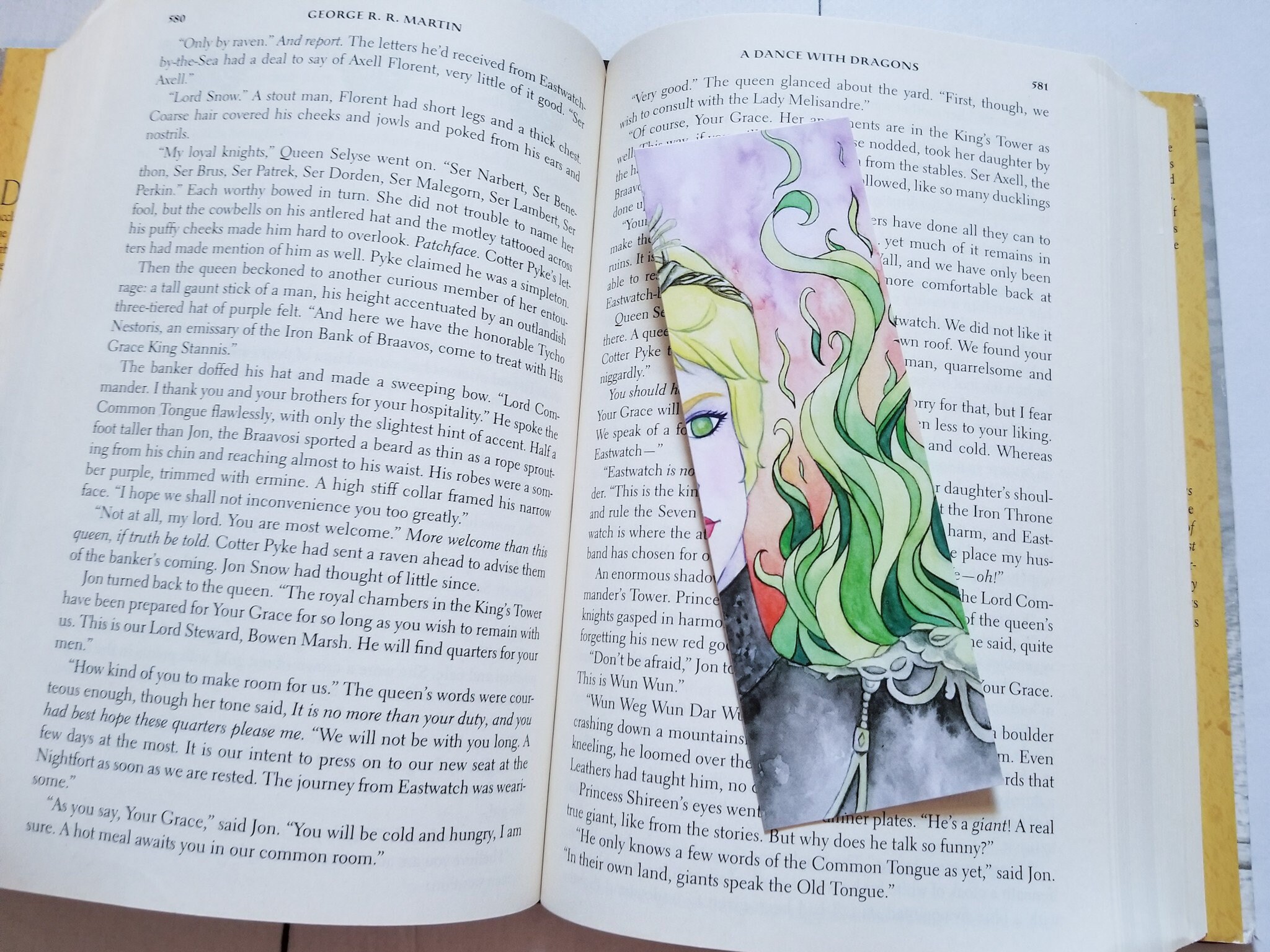 Hear Me Roar Illustrated Bookmark 2x6 Etsy